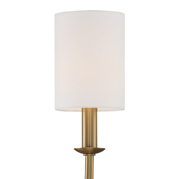 ##Antique Hardware## Bailey 1 Light Aged Brass Sconce