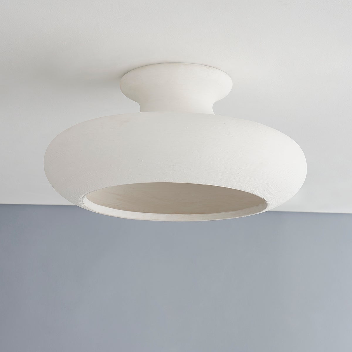 ##Antique Hardware## Annie Semi Flush