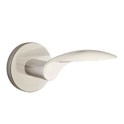 Antique Hardware Emtek Solid Brass Mercury Lever With Disk Rosette (Several Finish Options) EMTEK LEVER DOOR KNOB