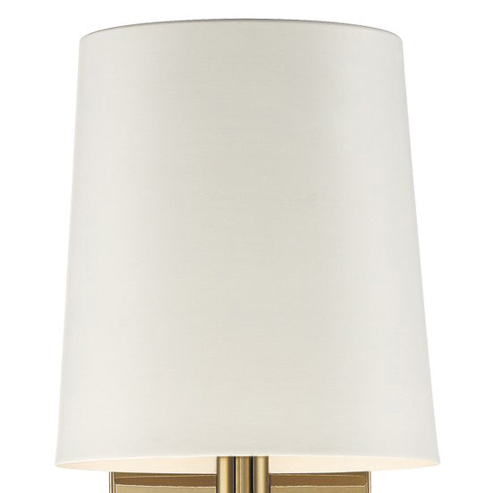##Antique Hardware## Bromley 1 Light Antique Vibrant Gold Sconce