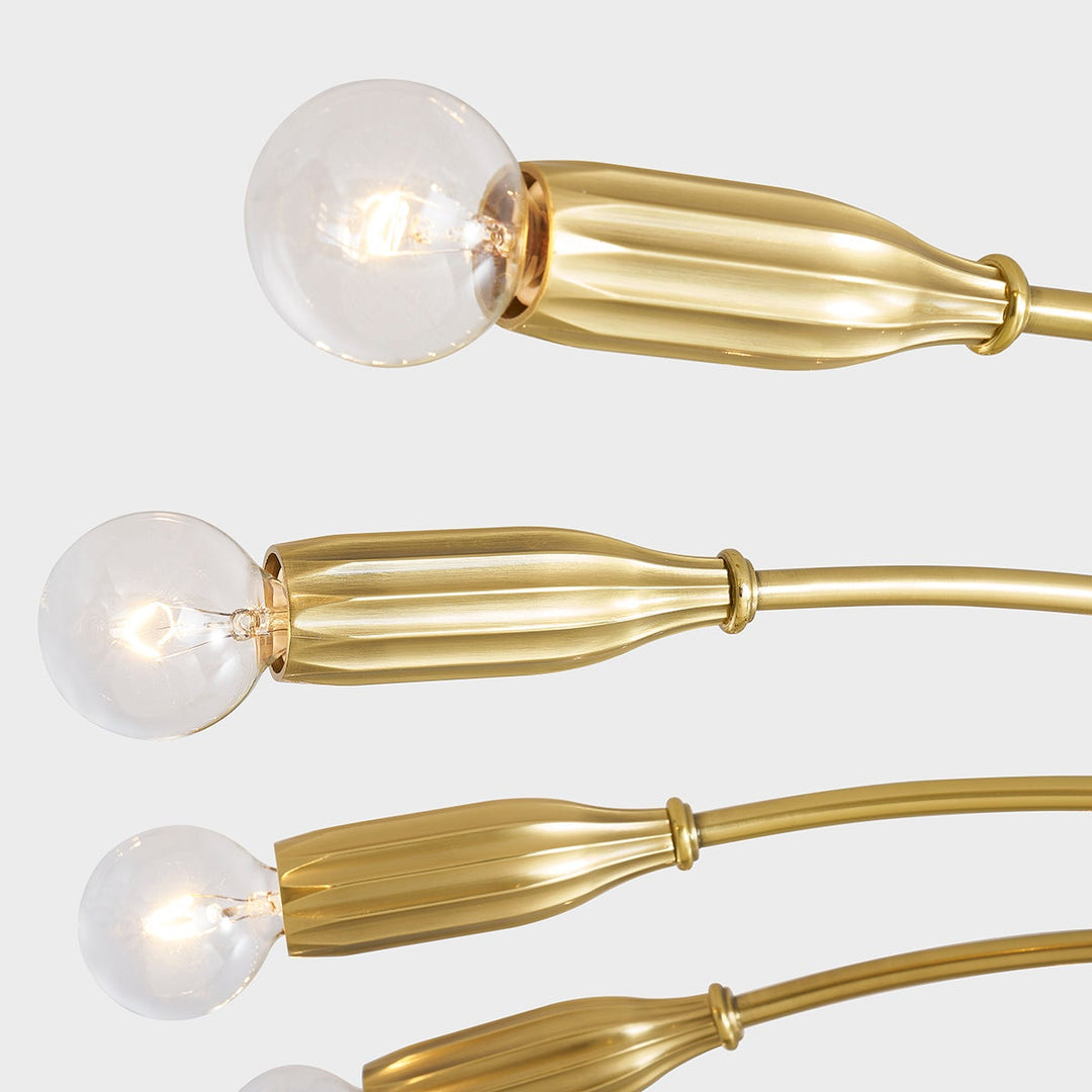 ##Antique Hardware## BARNEY Semi Flush