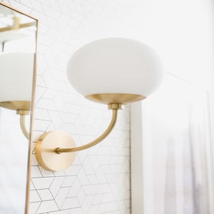 ##Antique Hardware## Carrie Wall Sconce