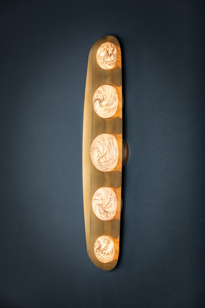 ##Antique Hardware## Bezel Wall Sconce