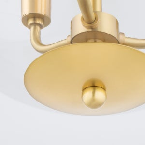 ##Antique Hardware## Bobbi Semi Flush