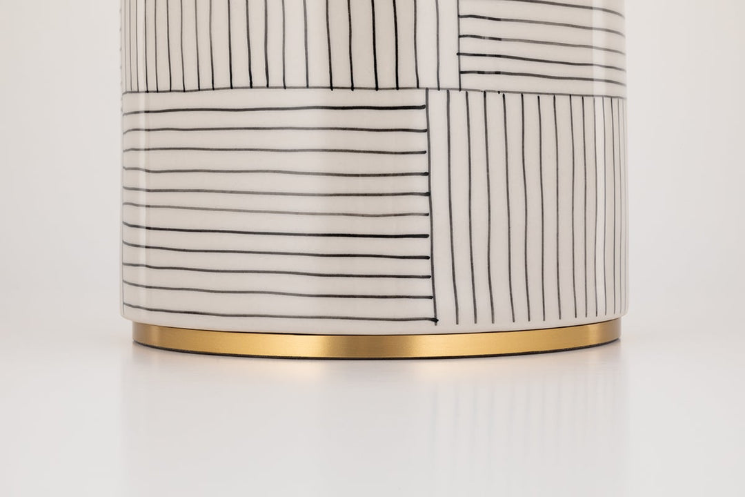 ##Antique Hardware## Borneo Table Lamp
