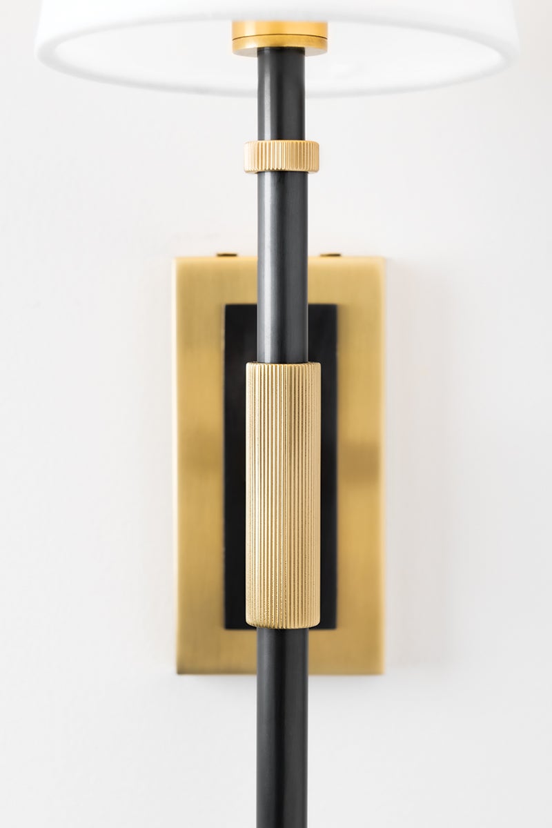 ##Antique Hardware## Bowery Wall Sconce