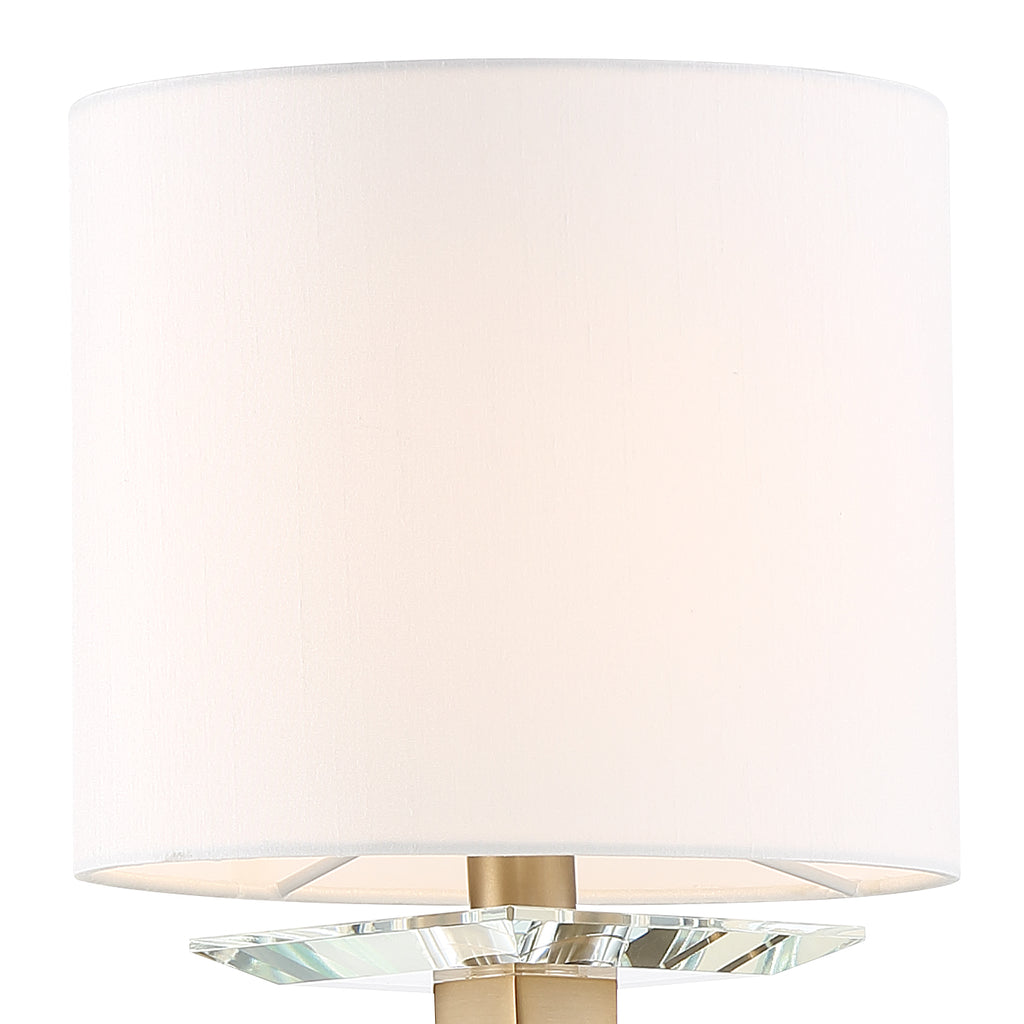 ##Antique Hardware## Clifton 1 Light Aged Brass Sconce