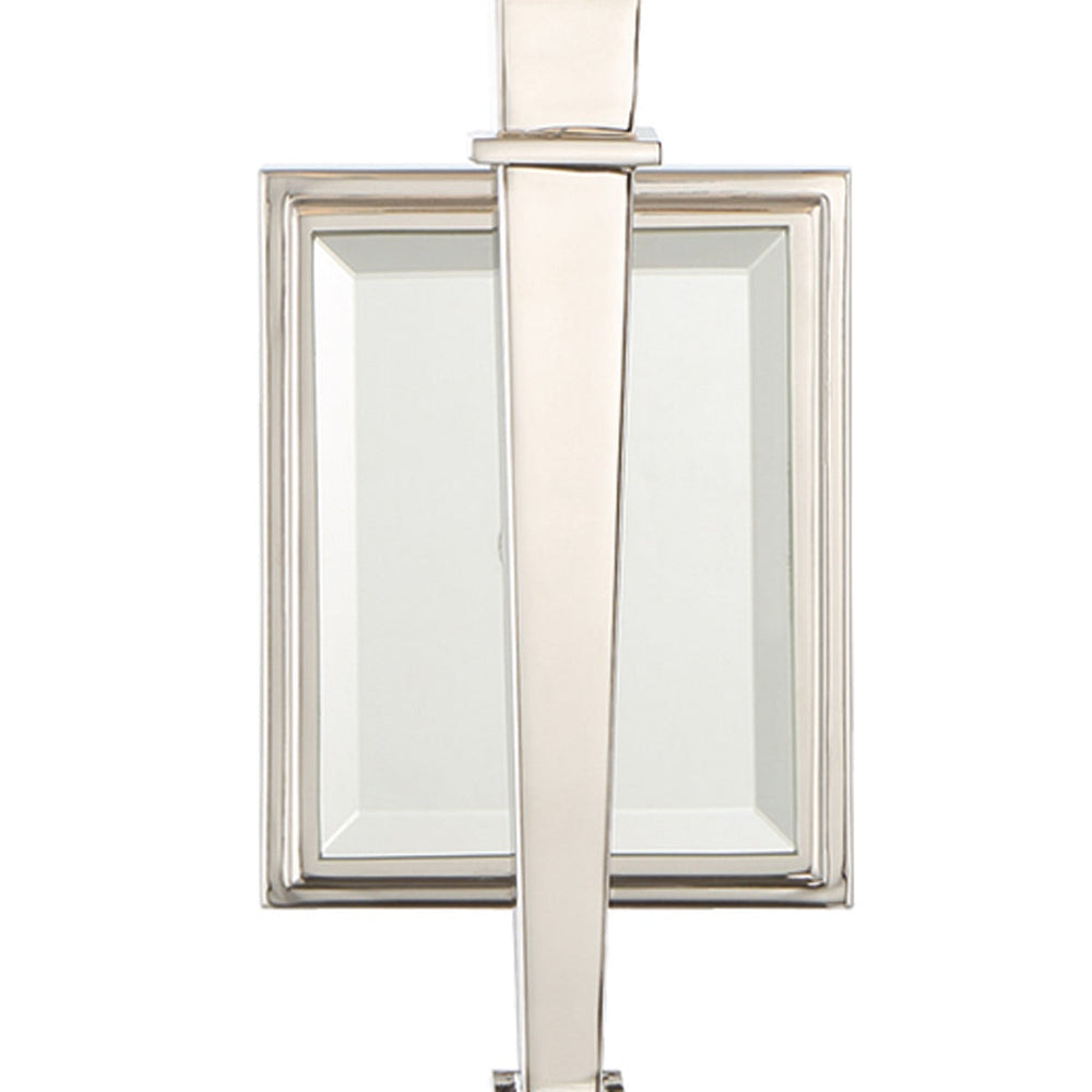 ##Antique Hardware## Clifton 1 Light Polished Nickel Sconce
