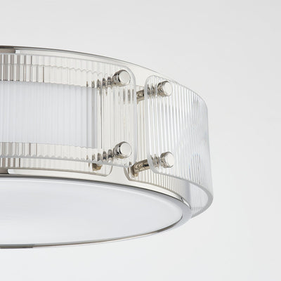 ##Antique Hardware## CLIFFORD Flush Mount