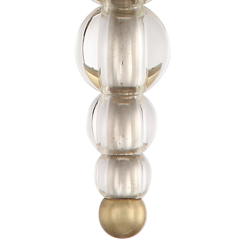 ##Antique Hardware## Clover 1 Light Aged Brass Sconce
