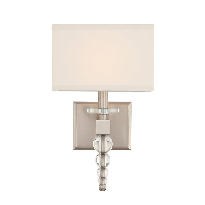 ##Antique Hardware## Clover 1 Light Aged Brass Sconce