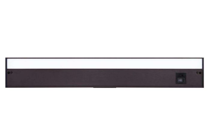 Antique Hardware 24" Under Cabinet LED Light Bar in Bronze (3-in-1 Adjustable Color Temperature) Under Cabinet Lighting