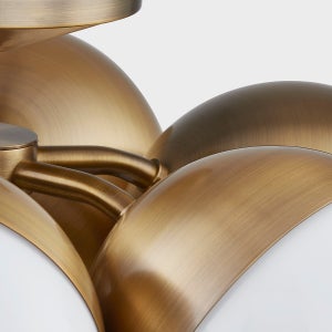 ##Antique Hardware## Cupertino Semi Flush