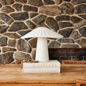 ##Antique Hardware## Chanterelle Table Lamp