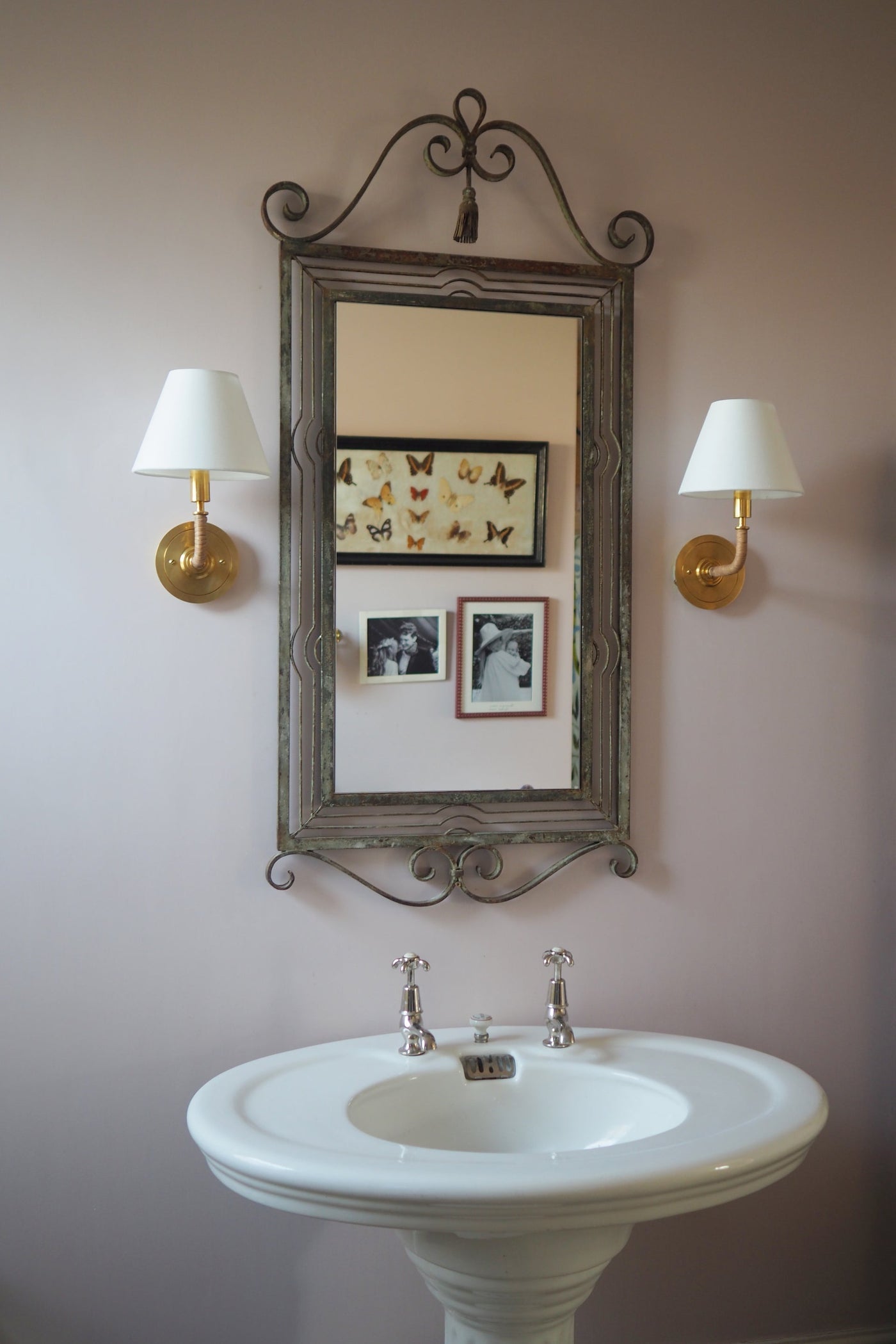 ##Antique Hardware## Curves No.1 Wall Sconce