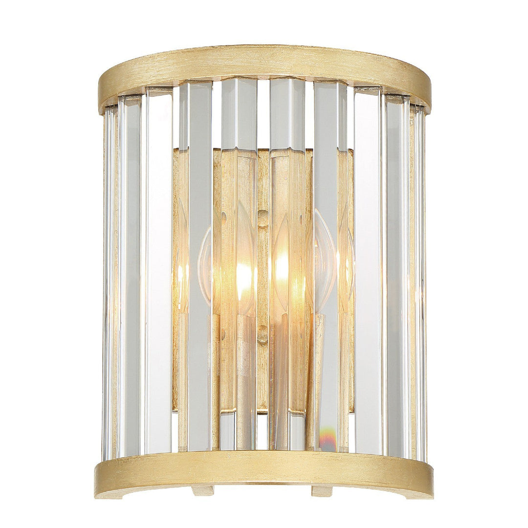 ##Antique Hardware## Darcy 2 Light Distressed Twilight Sconce