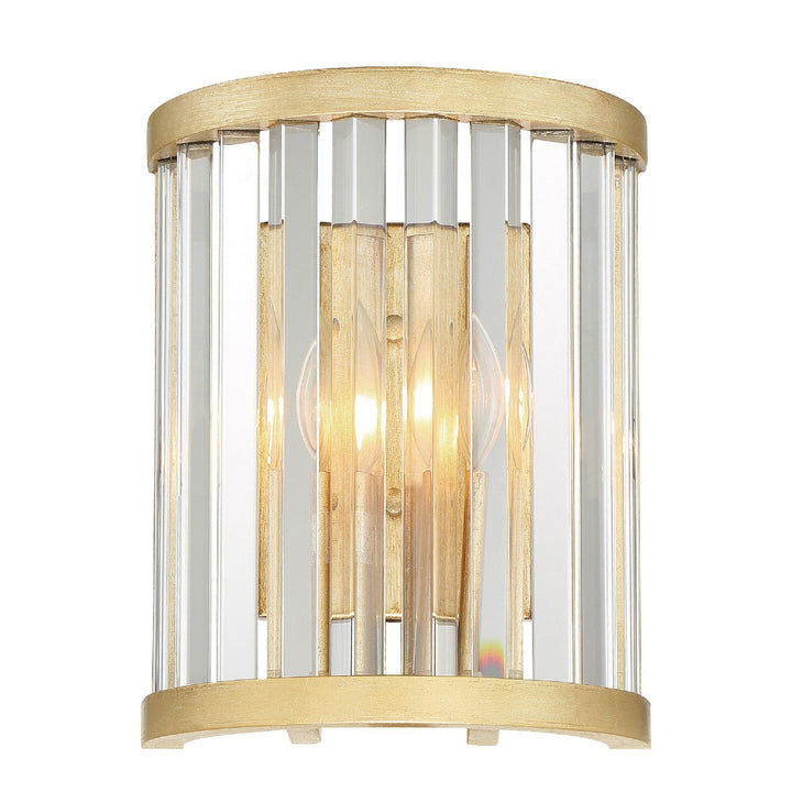 ##Antique Hardware## Darcy 2 Light Distressed Twilight Sconce