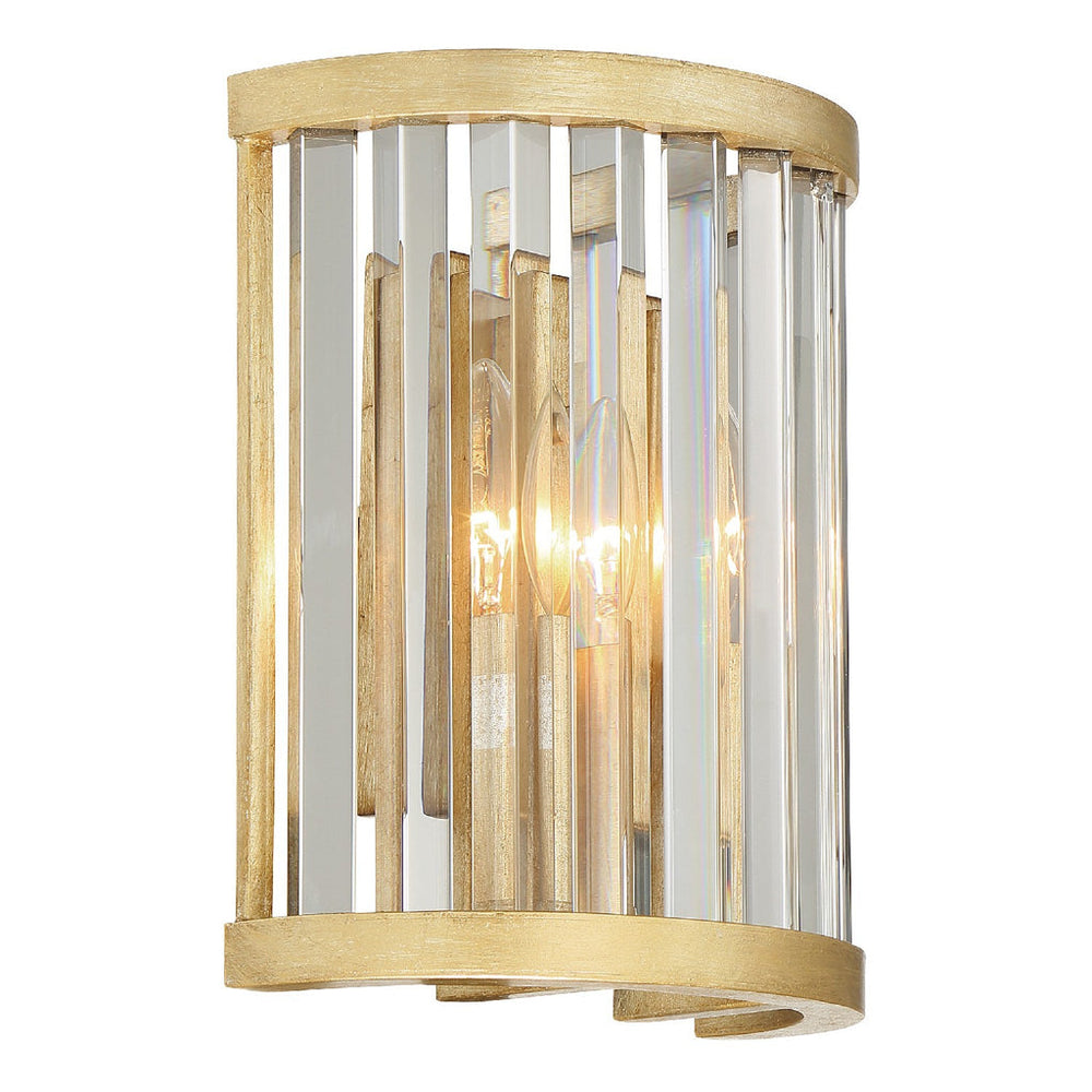 ##Antique Hardware## Darcy 2 Light Distressed Twilight Sconce