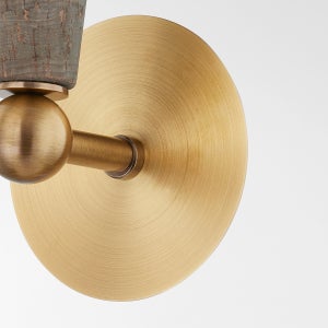 ##Antique Hardware## Dax Wall Sconce