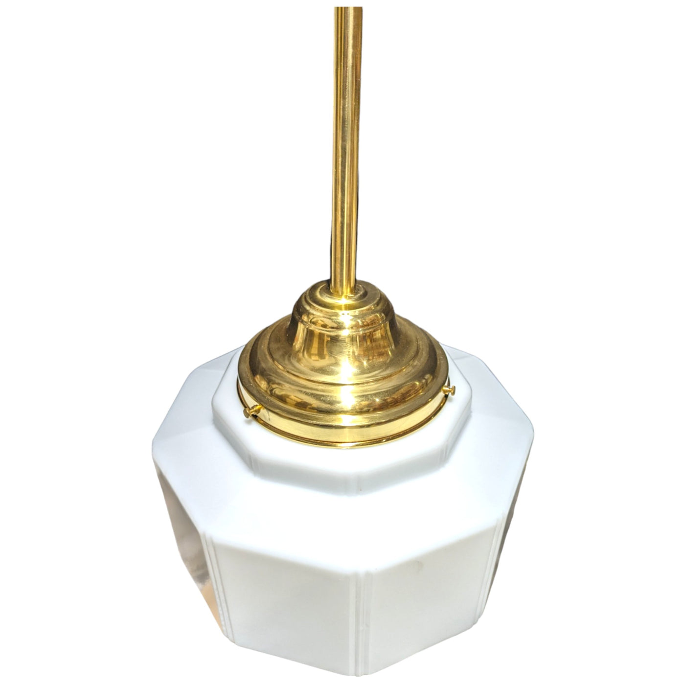Antique Hardware 39 1/2 Inch Manhattan Skyscraper Grandeur Style Bar Light (Polished Brass Finish) 