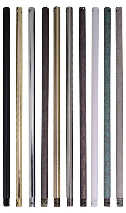 ##Antique Hardware## 4" Downrod in Chrome