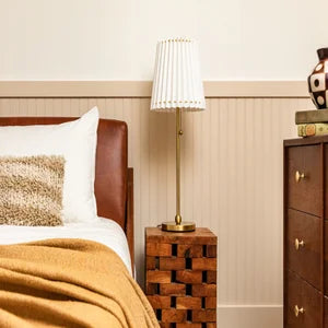 ##Antique Hardware## Demi Table Lamp