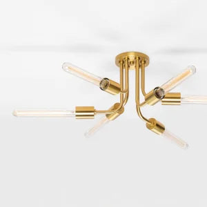 ##Antique Hardware## Donny Semi Flush