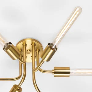 ##Antique Hardware## Donny Semi Flush
