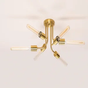 ##Antique Hardware## Donny Semi Flush