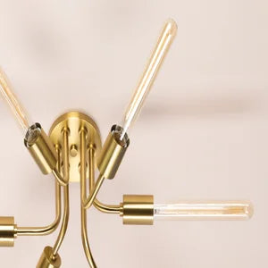 ##Antique Hardware## Donny Semi Flush