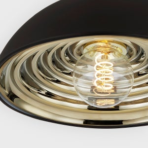 ##Antique Hardware## Eclipse Flush Mount