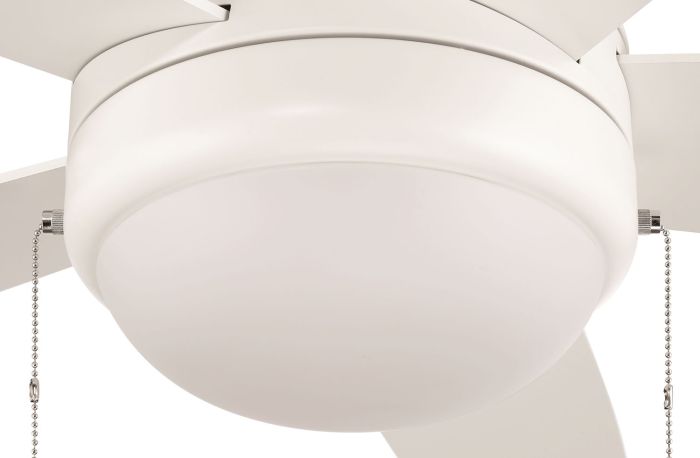##Antique Hardware## 52" Phaze Energy Star 5 in White w/ White Blades