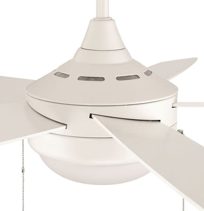 ##Antique Hardware## 52" Phaze Energy Star 5 in White w/ White Blades