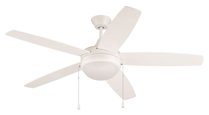 ##Antique Hardware## 52" Phaze Energy Star 5 in White w/ White Blades
