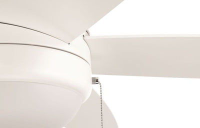 ##Antique Hardware## 52" Phaze Energy Star 5 in White w/ White Blades