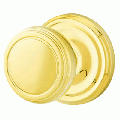 ##Antique Hardware## Solid Brass Norwich Door Knob Set With Regular Rosette (Several Finish Options)
