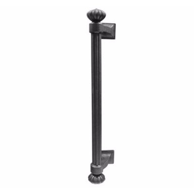 Antique Hardware 11 Inch Tuscany Bronze Column Pull FLUSH-PULL-POCKET DOOR