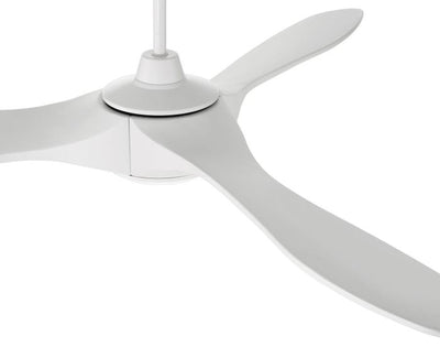 ##Antique Hardware## 60" Envy in White w/ White Blades