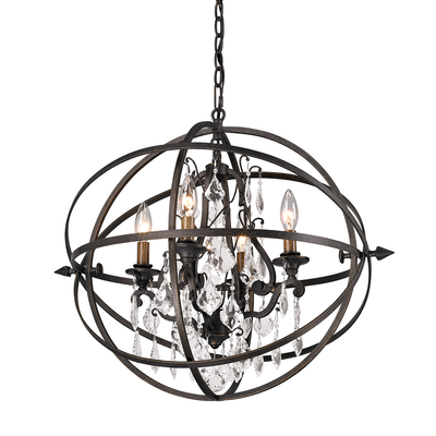 Antique Hardware Byron Chandelier Chandelier