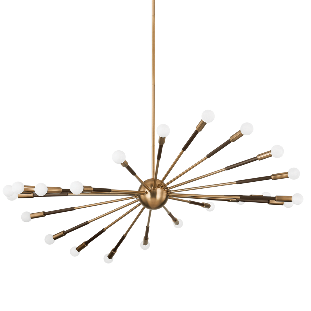 ##Antique Hardware## Obie Chandelier