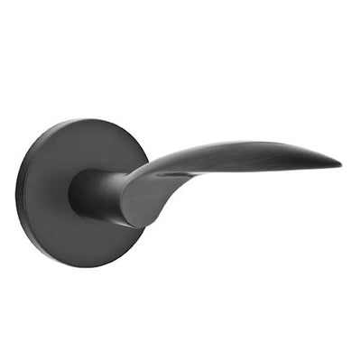 Antique Hardware Emtek Solid Brass Mercury Lever With Disk Rosette (Several Finish Options) EMTEK LEVER DOOR KNOB
