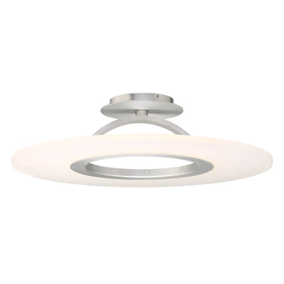 ##Antique Hardware## Elektron LED Semi-Flush Mount