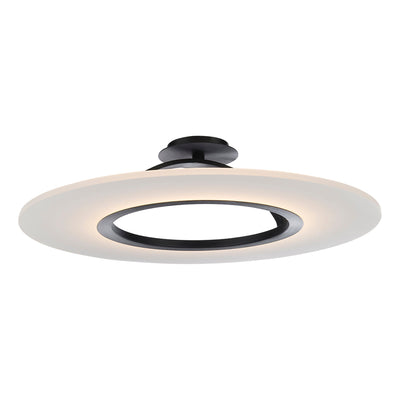 ##Antique Hardware## Elektron LED Semi-Flush Mount