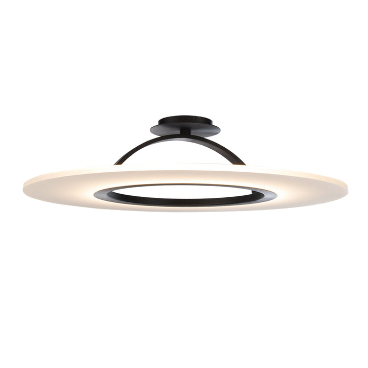 ##Antique Hardware## Elektron LED Semi-Flush Mount