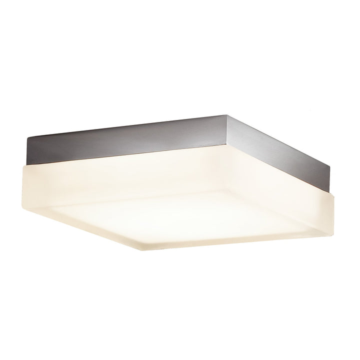 ##Antique Hardware## Dice LED Square Flush Mount