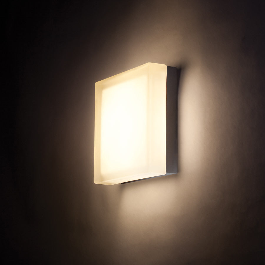 ##Antique Hardware## Dice LED Square Flush Mount