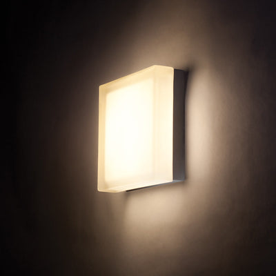 ##Antique Hardware## Dice LED Square Flush Mount