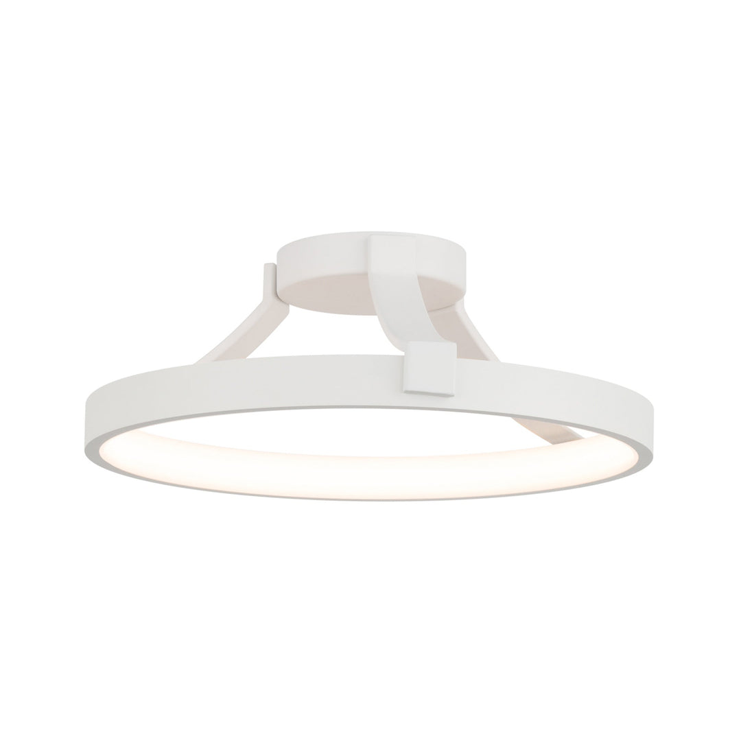 ##Antique Hardware## Chaucer LED Semi-Flush Mount