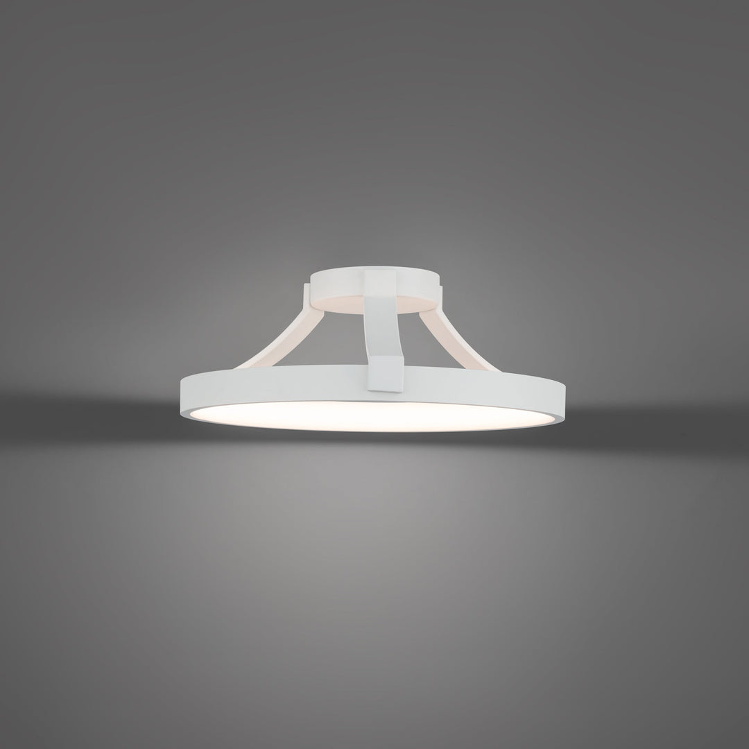 ##Antique Hardware## Chaucer LED Semi-Flush Mount