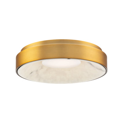 ##Antique Hardware## Crackle LED Flush Mount